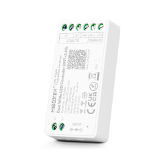 Radiofrekvenčni Mi-Light 2.4G + WiFi zatemnilnik / dimmer / CCT / LED / DC12-24V / 12A / FUT035W