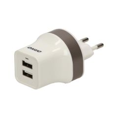 Polnilna USB postaja / 2x USB / z vtikačem AC220V